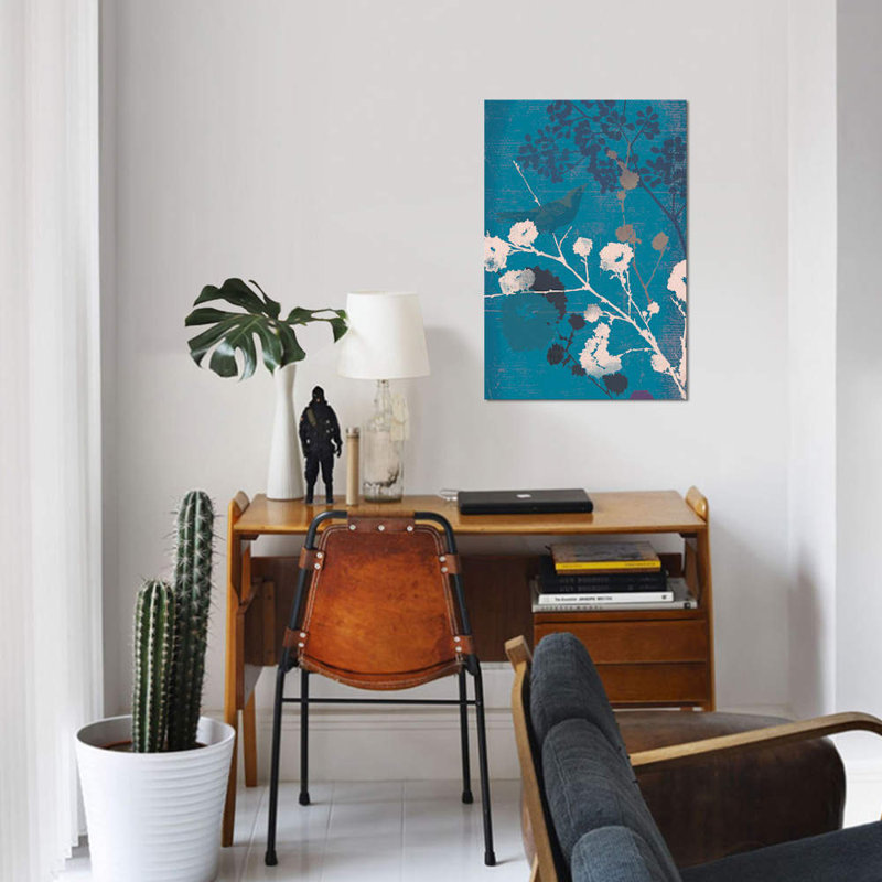 « oiseau i », impression sur toile, H 60 po x l 40po x P 1,5 po, Pas de tapis, Toile tendue