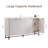  65" Wide Fluted Sideboard Buffet Cabinet with Adjustable Shelves, Modern Storage Credenza for Dining Room, Living Room and Entryway-773962390