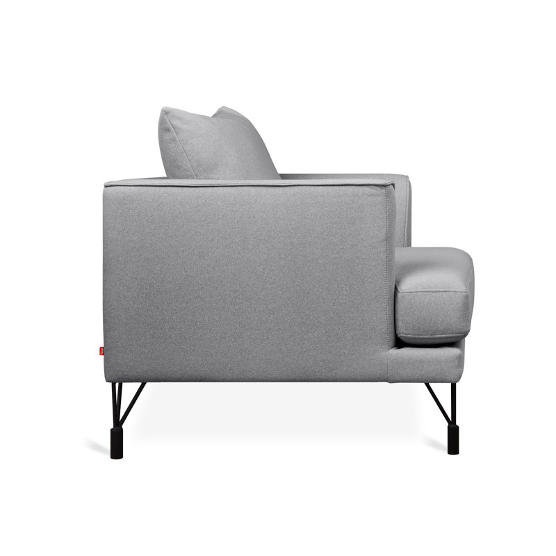 Highline Armchair, Merino Dapple 100% Polyester