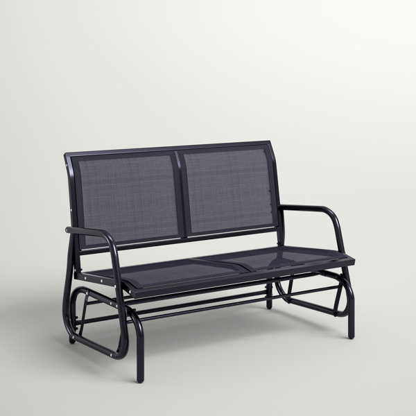 Glider Chair Outdoor Backyard Expressions 2-Person Outdoor Glider