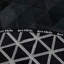 Trilogia Cowhide Geometric Area Rug in Black-501615972