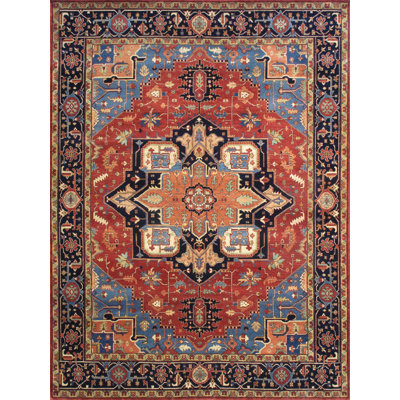 Serapi Hand Knotted Wool Oriental Area Rug