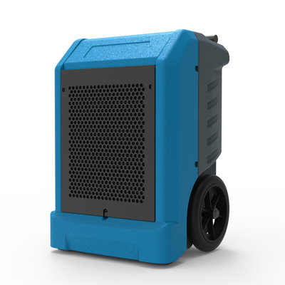 230 Pints Bucketless Commercial Dehumidifier for Rooms up to 8000 Sq. Ft. with Drain Hose, Wheels