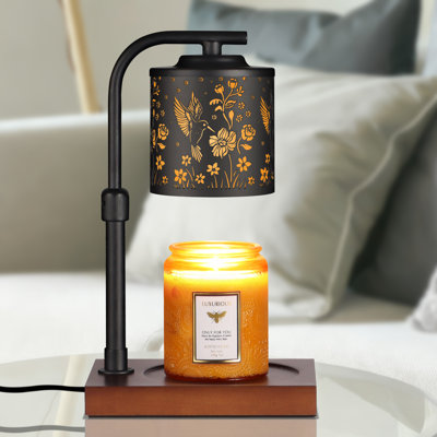 Lampe chauffante à bougie à hauteur réglable pour bougies colibri