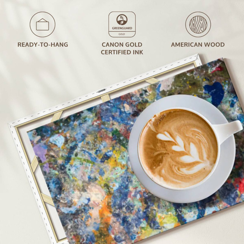 Café au lait Yarlin Creative, H 32 po x l 48 po