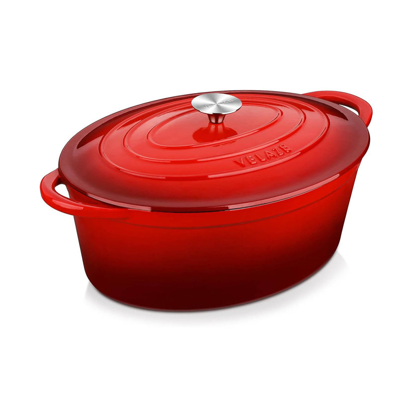 KYEUIN 7.5L Cast Iron Dutch Oven