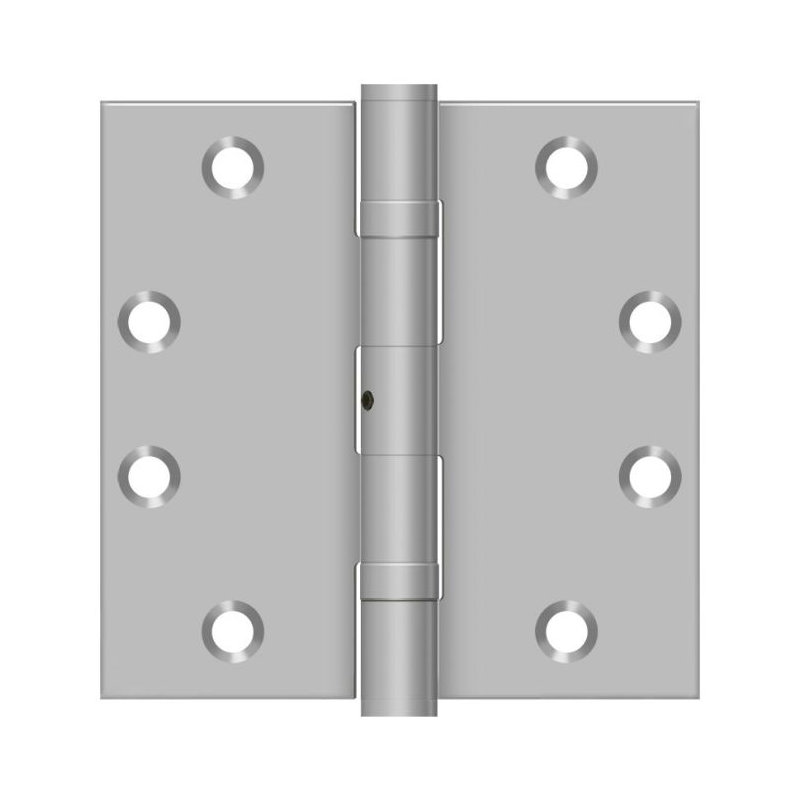 Stainless Steel Butt Bearing Hinge, Brushed Chrome