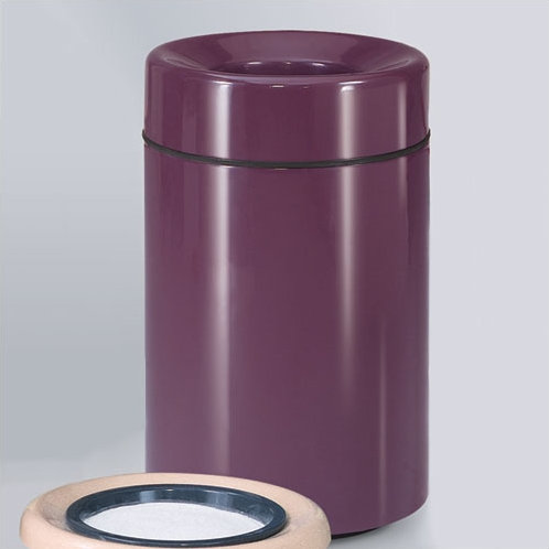 Poubelle 33 gallons barclay, Gris chaud standard