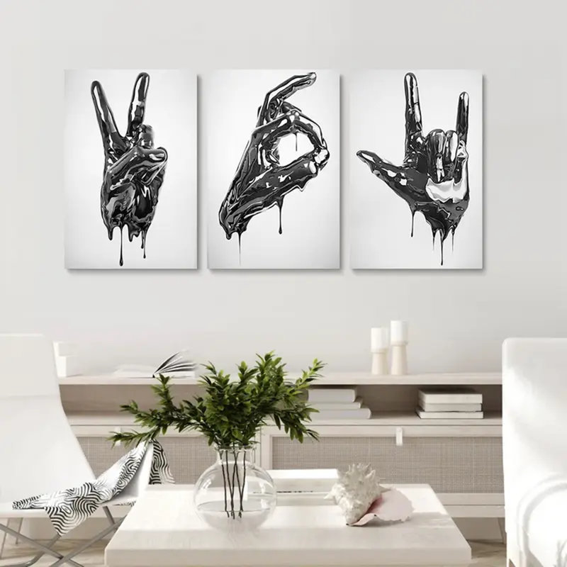 3 Piece Wrapped Canvas Print