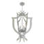 Lustre géométrique à 5 lumières Afia