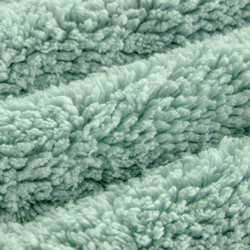 1 tapis de salle de bain réversible 100% coton touffeté à 3 000 g / m² 24 po x 44 po, Simple - L 44 po x l 24 po