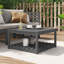 Singita Rectangular Pine Outdoor Coffee Table , cm W cm D-250652304-250652311