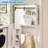 Over The Toilet Storage Cabinet With Sliding Barn Door