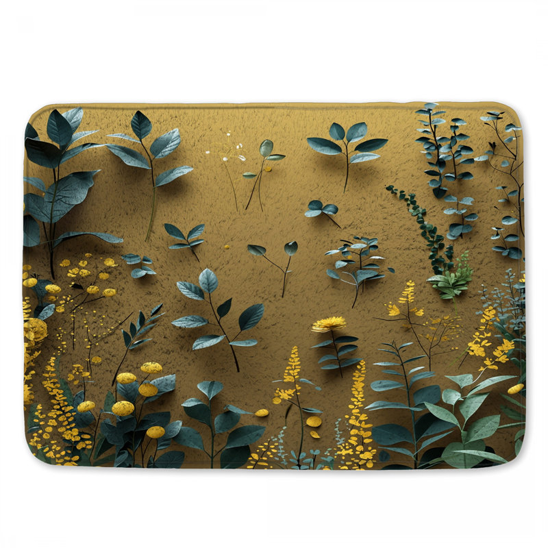 Décoration de salle de bain Botanical, 34in W x 21in L