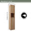 Armoire murale de salle de bain 12 po avec 2 portes à fermeture douce 12 po-1031086955