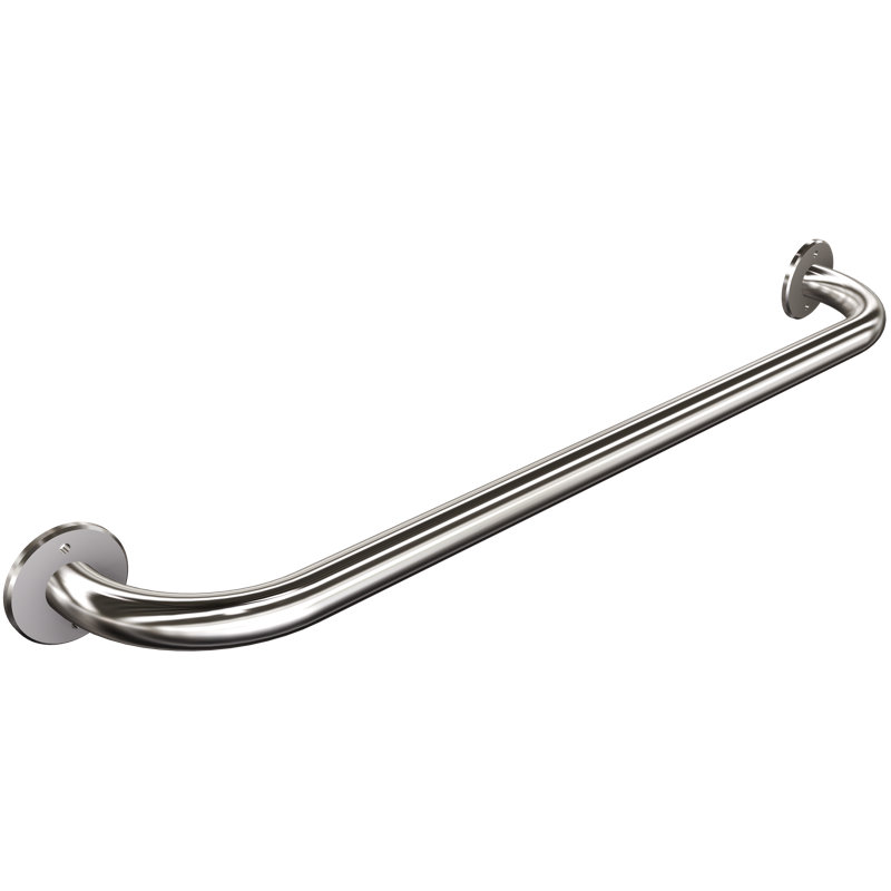 Camilla Straight Grab Bar, Silver