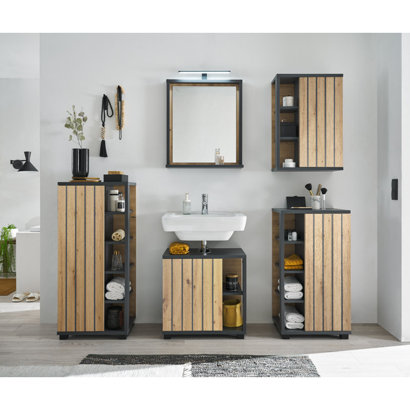Marbleton Bathroom Storage Furniture Set