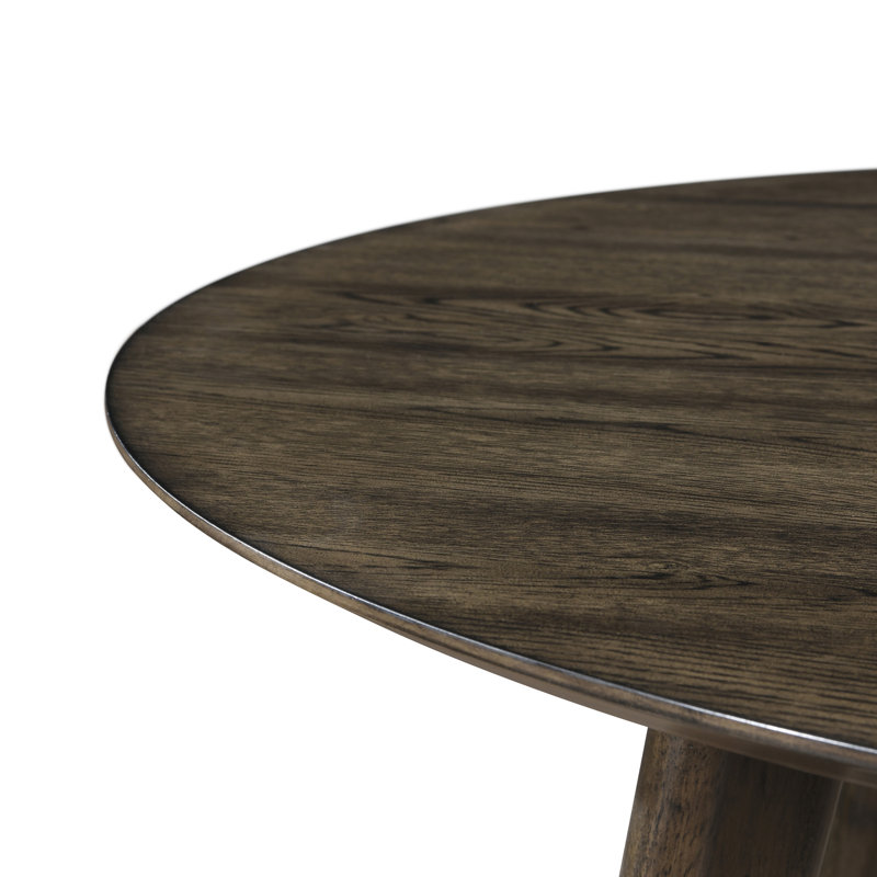 Tennyson 48" Round Wood Dining Tables, Walnut