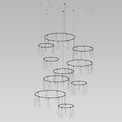 Suspenders® 177 - Light LED Chandelier