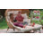Daleigh 2-Person Double Egg Chair Loveseat with 2 Ottomans, 57.1" Wide Wicker Rattan Lounge Chair, 6.5" Thick Cushions, 680-lb Capacity-796261946