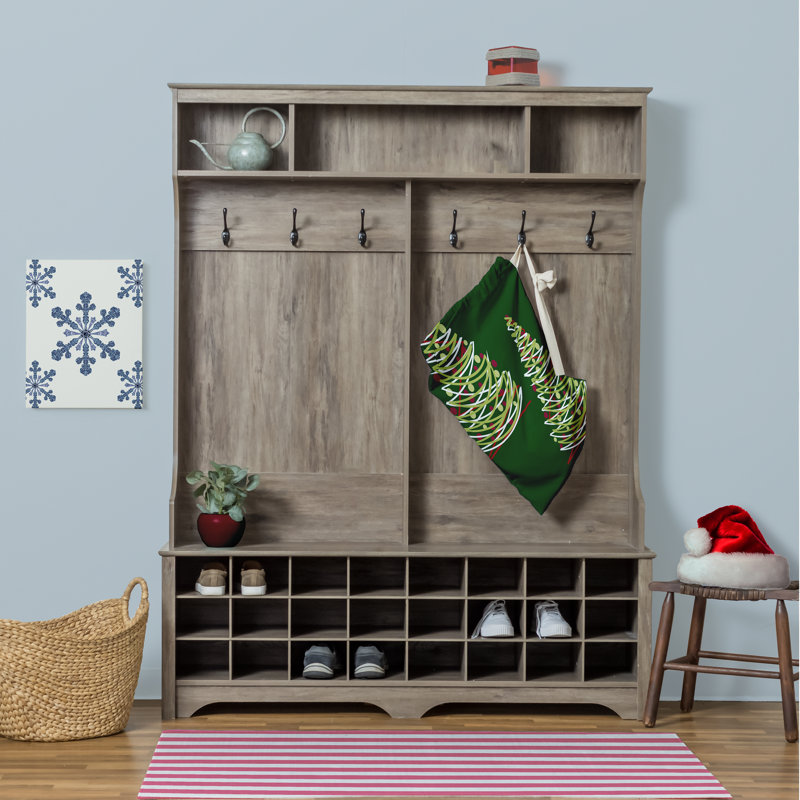 Fabric Laundry Bag with Handles, Green, Small (29" H x 18" W)