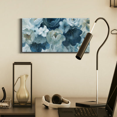 Blue On Blue - Wrapped Canvas Print