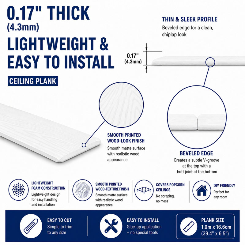 Panneaux de plafond Styrofoam