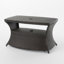 Table d'appoint méridienne avec trou pour parasol-416846440