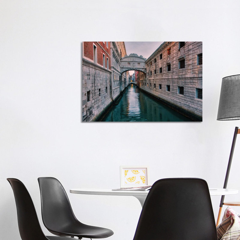 Bridge Of Sighs (Venice, Italy) by Zoe Schumacher - Wrapped Canvas Print, 101.6 cm H x 66.04 cm W x 3.175 cm D