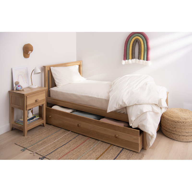 Savona Kids FSC®-Certified Oak Trundle Drawer, Natural