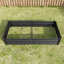 Jardinière rectangulaire surélevée en métal Verina de 18 lb pour le jardin extérieur-121598625