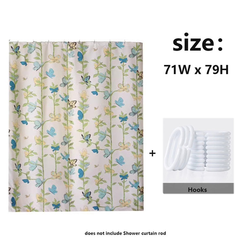 Rideau de douche en polyester