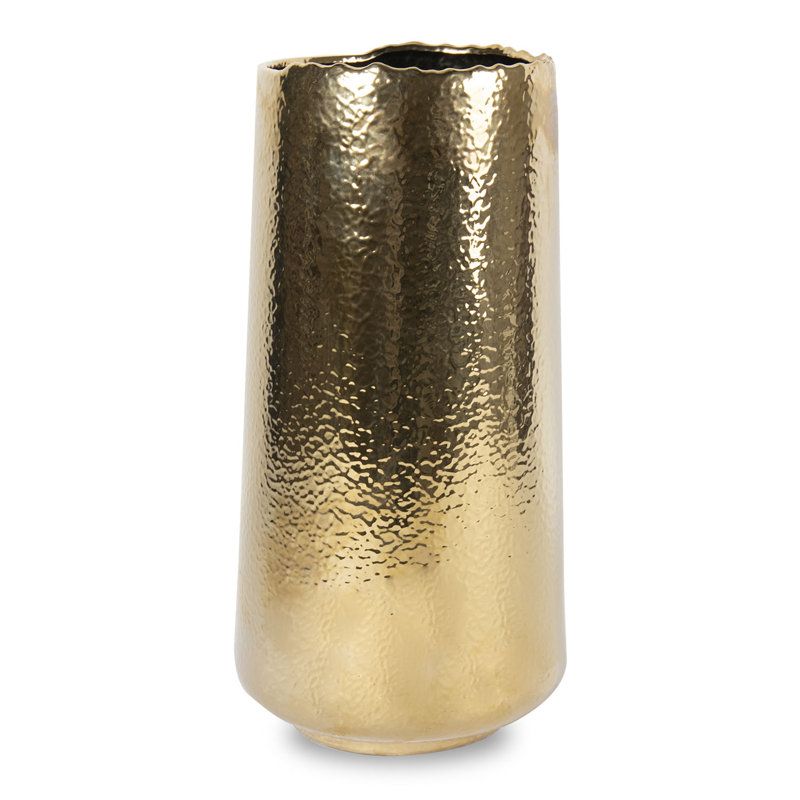 Vase de table en céramique Janyhia, Or