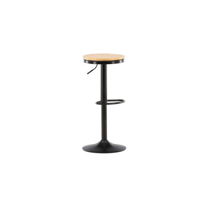 Batdorf Adjustable Height Counter Stool with Metal Frame