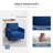 Majzara Modern Upholstered Velvet Club Chair-325341078