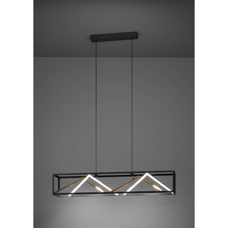 1 - Light Matte Black Pendant