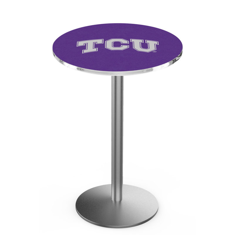 Table bistro NCAA 36 ", Université du Nouveau-Mexique, Acier inoxydable