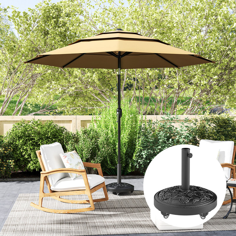 21kg Umbrella Base, Black