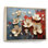 Or et pétales de tournesol beauté - Art mural floral abstrait