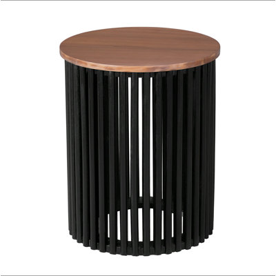 ACACIA SOLID WOOD SIDE TABLE