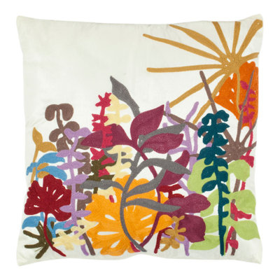 Elliott Floral Reversible Throw Pillow