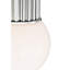 Nolan Flush Mount with White Glass Dome-549083041-549083046