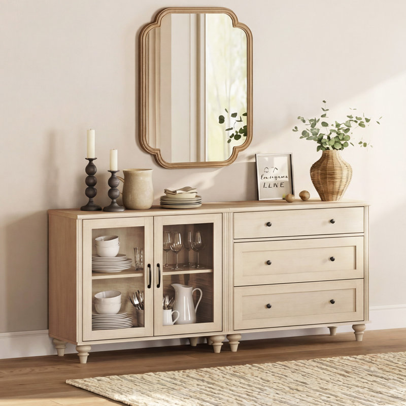 Mountainburg 67.7'' Sideboard, Beige