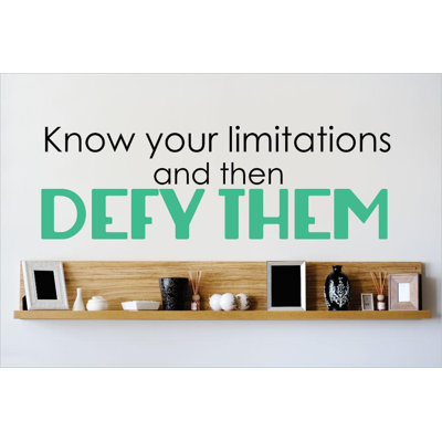 Text & Numbers Wall Decal