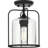 Reepham Glass Semi Flush Mount