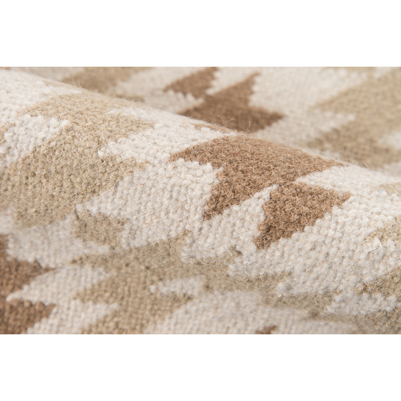 Thompson Wool Geometric Area Rug, Rectangle 7'6" x 9'6"