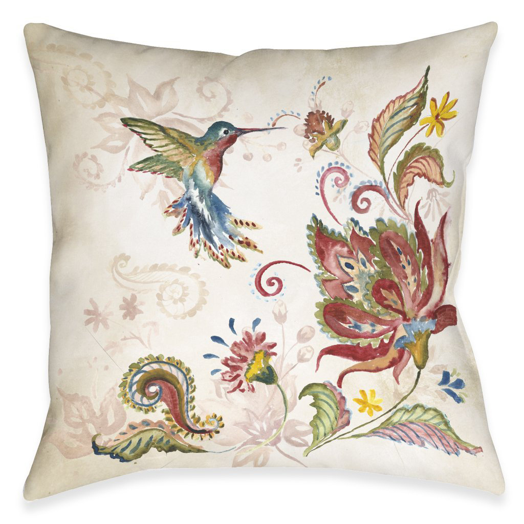  Boho Spice Floral Throw Pillow Laural Home 