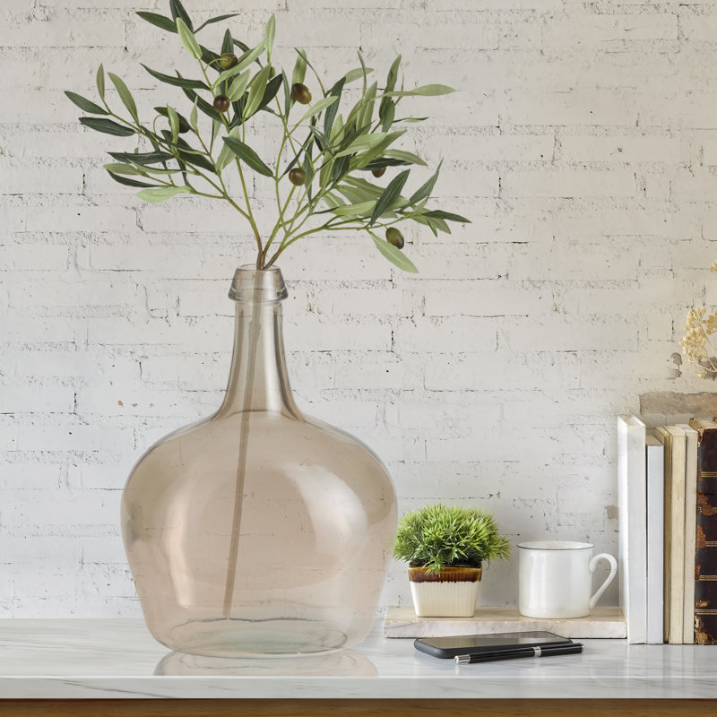 Meile Vetro Recycled Glass Bottle, Beige
