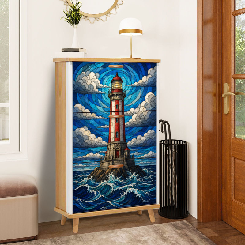 Armoire de rangement pour chaussures avec 3 tiroirs rabattables pour organisateur de rangement pour chaussures