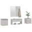 Highpoint vidaXL Hallway Furniture Set Engineered Wood-751365201